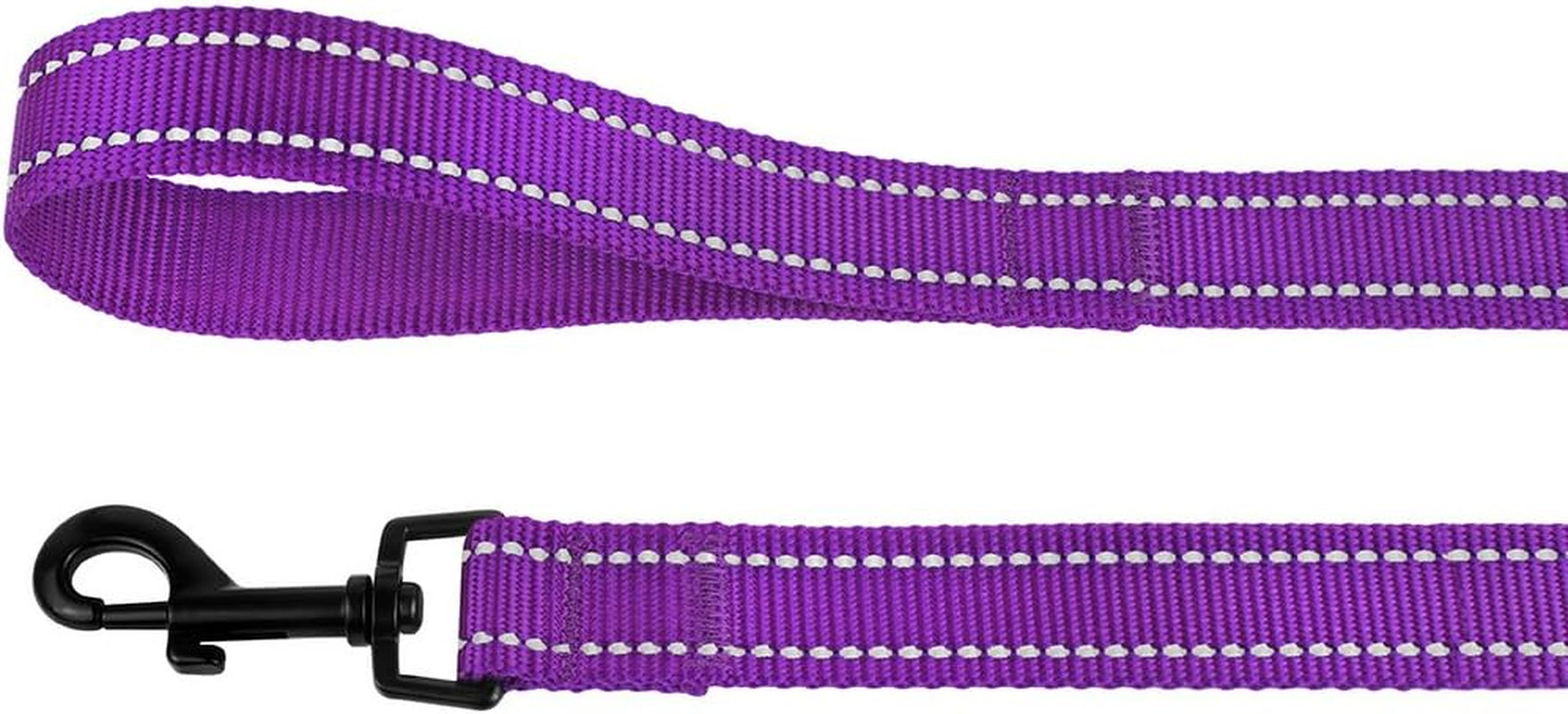 Dog Leash Durable Pet Leash for Walking Training Running for Small, Medium and Large (Reflective, Purple, L)